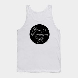 Alcohol + Video Games Tank Top